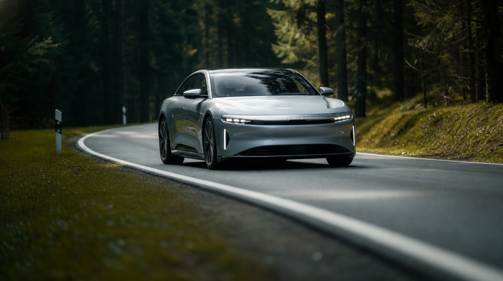 Erdrich futuristisch Auto placeholder